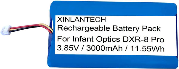 Battery Replacement for Infant Optics DXR-8 PRO Baby Monitor 3000mAh 3.85v 11.55Wh (Not Compatible with DXR-8)