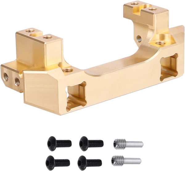 88.1g/pc Heavy Duty Brass Front Bumper with Servo Mount for Traxxas TRX-4 TRX4 1/10 RC Crawler
