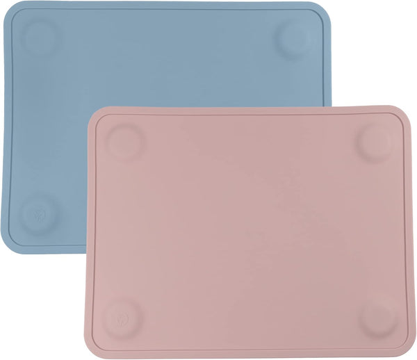 WeeSprout Silicone Suction Placemats for Babies, Toddlers & Kids, Durable Food Grade