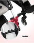 Twin Stroller Connector Side by Side, Universal Stable Baby Stroller Pushchair Connectors Detachable Adjustable Two
