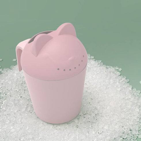 Katutude Baby Shampoo Rinse Cup Detachable Hair Wash Cup Waterfall Rinser Bath Cup Kids Bathing Flusher for Eyes