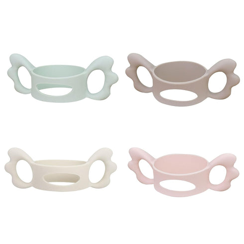 TNNOKL Food Grade Silicone Transitional Cup Handles for Milk Bottles Baby Feeding Bottle Trainer