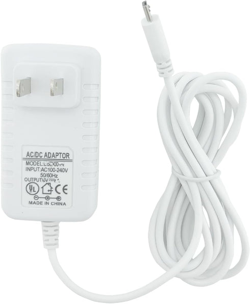 Charger Replacement for V-Tech, Babysense, Owlet, LBTech, Eufy, VAVA, Moonbaby Baby Monitor - 6 FT Micro USB Adapter