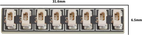 eMagTech 3pcs 8-Port Expansion Boards DIY Kit for LEGO, Compatible with Other Building Blocks