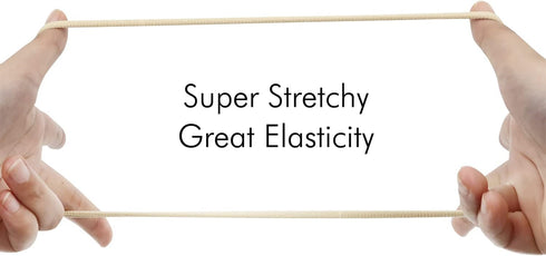 inSowni 50 Pack Super Soft Stretchy DIY Solid Nylon Headbands Baby Hair Bands, One Size Fits All