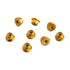 8PCS Flange M4 Lock Nuts Serrated Nylon Self-Tightening Aluminum Wheel Hardware for RC Car Vehicles