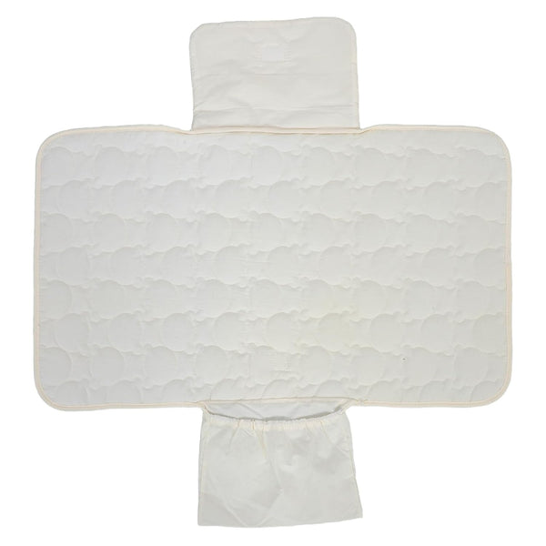SHOWERORO Portable Foldable Changing Pad Waterproof Cotton Diaper Mat Travel Reusable Washable