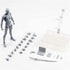 Action Figures Body-Kun DX & Body-Chan DX PVC Figure Model Drawing for S H Figuarts with Box for Artists (Gray, Male)