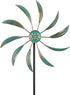 Outdoor Metal Wind Spinners, Garden Pinwheels Waterproof Sculptures, Small Windmills for Yard Decor