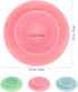 Silicone Tableware Sucker 3pcs Double Sided Suction Cups Plates Silicone Utensil Rest Plate Suction Pad Suction Cup Plates Tableware Sucker Plate Fixing Sucker Bowl