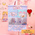Kerr's Choice Cute Wall Door Closet Hanging Storage Bag, Nursery Room Decor Gift for Girls Women