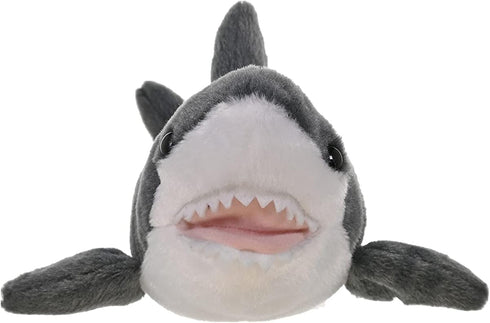 Wild Republic Great White Shark Plush, Stuffed Animal, Plush Toy, Gifts for Kids, Cuddlekins 13 inches