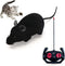 Giveme5 Remote Control Fake Rat Realistic Mouse Cat Toy, Interactive Toy Figures for Cats, Black