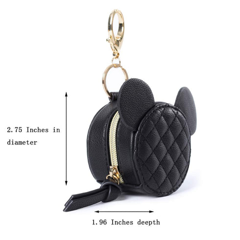 Black Stroller Organizer with Insulated Cup Holder Stroller Accessory Bag, Pacifier Holder Case with Clip, Pacifier
