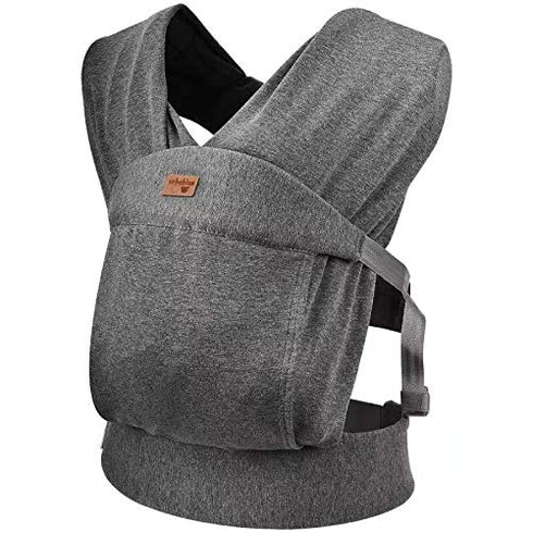 Ergonomic Baby Carrier for Newborns to Toddlers, Skin-Friendly and Soft Front Baby Carrier Wrap, Easy Breastfeeding