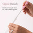 4-in-1 Set, Ariseno Baby Bottle Brush Including Nylon Bottle Brush, Cap, Straw, Nipple Brushes, BPA-Free (Pink)
