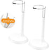 Toddmomy 2Pcs White Doll Stands, Doll Display Stand Bracket Support for Kids Accessories (25cm)