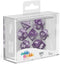 Oakie Doakie Marble RPG Dice Set - Purple (7)