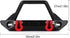 INJORA RC Front Bumper, 1/24 Metal Bumper with Lights for SCX24 Wrangler Gladiator