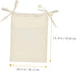 GARVALON Linen Hanging Storage Bag Bedside Organizer for Sundries Crib Multi Use Hanging Organizer Capacity Space