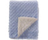 CREVENT Soft Cozy Baby Blankets for Boys Girls + Security Blanket, Set with A Gift Bag Newborn Essentials (Blue) by CREVENT