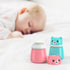 CoaGu Pink Compact Powder Case with Puff - Ideal for Body Dusting for Moms & Babies