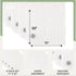 100% 20x11 Pack 4 Parker Baby Co. Muslin Baby Burp Cloths, Cotton Burping Clothes, Newborn Essential, Must-Have Baby
