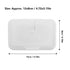 Buachois Baby Wet Wipes Warmer, USB Wipes Heater, Constant Temperature Portable Large Capacity Paper Dispenser, Fast