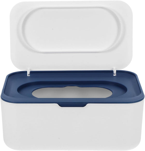 Wipes Dispenser Storage Box with Weighted Tray - Outdoor & Nursery Wet