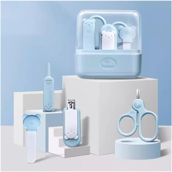 GRFIT Nail Clippers Set Baby Nail Kit, 4-in-1 Baby Nail Care Set with