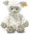 Steiff Lita Lamb, Premium Stuffed Animal, Cute Plushy Toy for Kids, White/Taupe, 8"