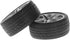 Tires - 4pcs 48mm Simulation Rubber Wheel Tire for Toy Model DIY RC Spare Parts - Black