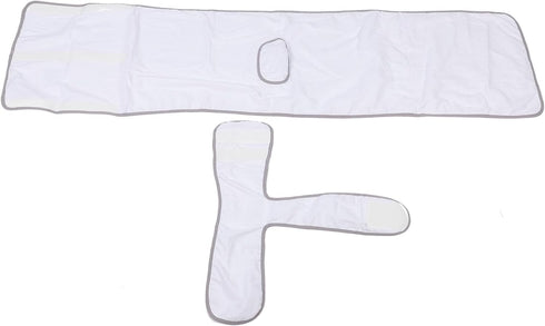Mrisata Fixed Swaddles Blanket Cotton Detachable Soothe Anti Falling Anti Rolled Over Belly Band for Sleep, Anti Rolled