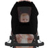 Universal Stroller Sun Shade UV Protection Baby Stroller Sun Cover Waterproof Stroller Cover with Viewing Window for Outdoor(Only Sun Cover)