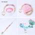 1" (50pcs) Metal Heart Pacifier Suspender Clips,Sutoyuen Pacifier Clips for Making DIY Craft Supplies Pacifier Holders