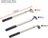 Mini Golf Set Pen - Red, Blue, and Black Ink, Fun Desktop Accessories for Office, Study, Birthday Gift