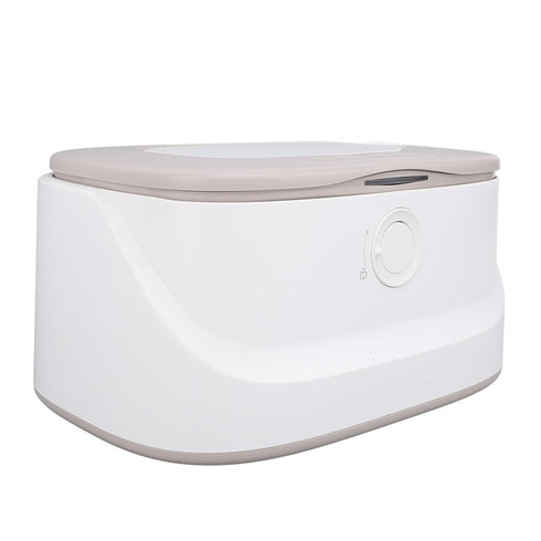 Hamwesh Portable Baby Wipe Warmer, Large Capacity Wipes Dispenser with Night Light, Adjustable Temperature Control