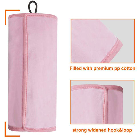 COOLBEBE Seat Belt Pillow for Kids, Extra Soft Toddler Travel Pillow for Car Seat, Universal Carseat Strap Cushion Pads