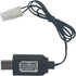 BaiWeiDun 9.6V NiMH/NiCd Battery Charger Cable with Standard Tamiya Plug Compatible RC Car