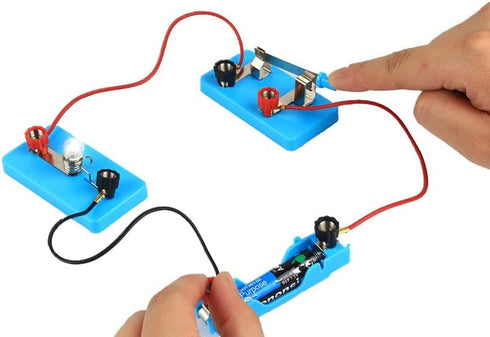 DC Electric Motor Circuit Board Kit, Educational Science Experiments Learning Set for Kids DIY STEM Toys