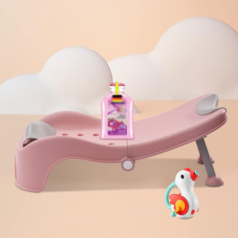 Beuioslyr 0-5 Adjustable Children's Shampoo Chair for Years Old Hair Washing Station for Kids Children's Shower Bath