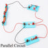 Kids Electricity Circuit Learning Kit, STEM Physics Science Electric Lab Experiments for Series and Parallel Circuit