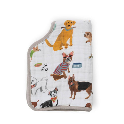 Ultra-Absorbent Woof Burp Cloth for Babies - Soft & Ergonomic Design