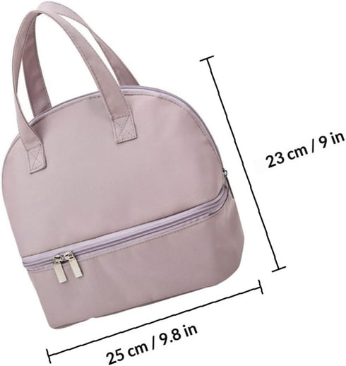 Beaupretty Portable Insulated Breast Milk Storage Bag Tote for Moms, Waterproof Polyester Bottle Cooler with Heat