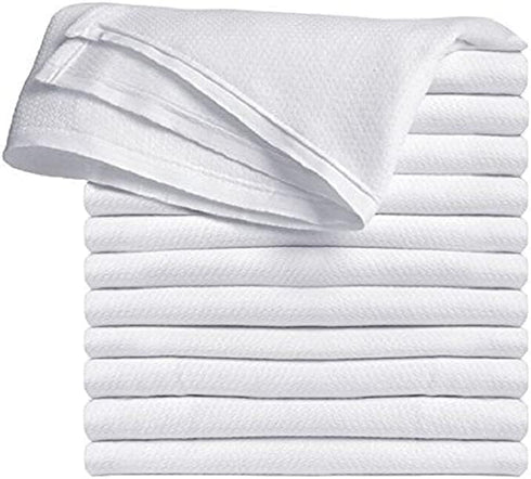 Bon Bonito 27x27 100% (6) Birdseye Flat Cloth Diapers Cotton High Absorbency Birdseye Burp Cloth
