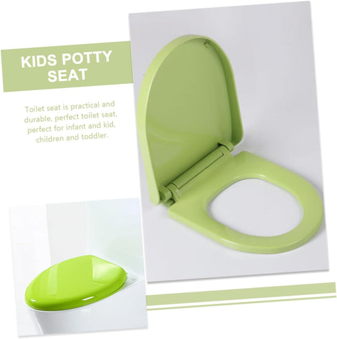 Potty Training Seat for Toddlers Comfortable Shaped Toilet Seat - Pad Lightweight and Easy to Install for Indoor