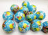 24 Pack Set (2.5) PowerTRC Mini Soft Foam Earth Squeeze Balls Planet Theme | Stress Relief Bulk Party, Birthday