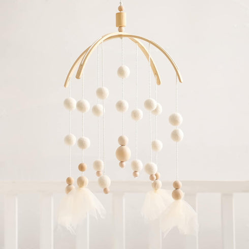 Baby Mobile 100% Felt Ball Bed Bell Mobile Crib Jewelry Creative Pendant