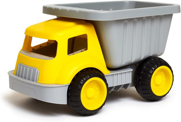 Hape Load & Tote 14.4" Dump Truck| Outdoor & Indoor Vehicle Beach
