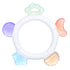 Baby Teething Ring Toys Frozen Silicone Teethers for Babies 0-12 Months, Soft Sensory Design